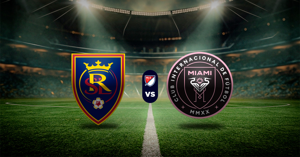 El penúltimo juego de este miércoles 22 de abril será Real Salt Lake vs Inter Miami, en la jornada 9 de la MLS.