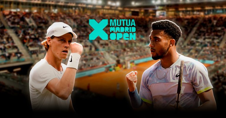 Este viernes 1 de mayo se jugarán las semifinales del ATP Madrid 2026 y una de ellas será la de Sinner vs Fils.