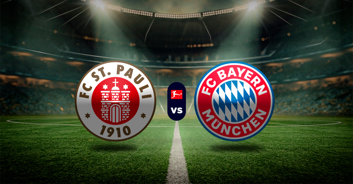 El último duelo de este sábado 11 de abril será el de St. Pauli vs Bayern Múnich, en la jornada 29 de la Bundesliga.