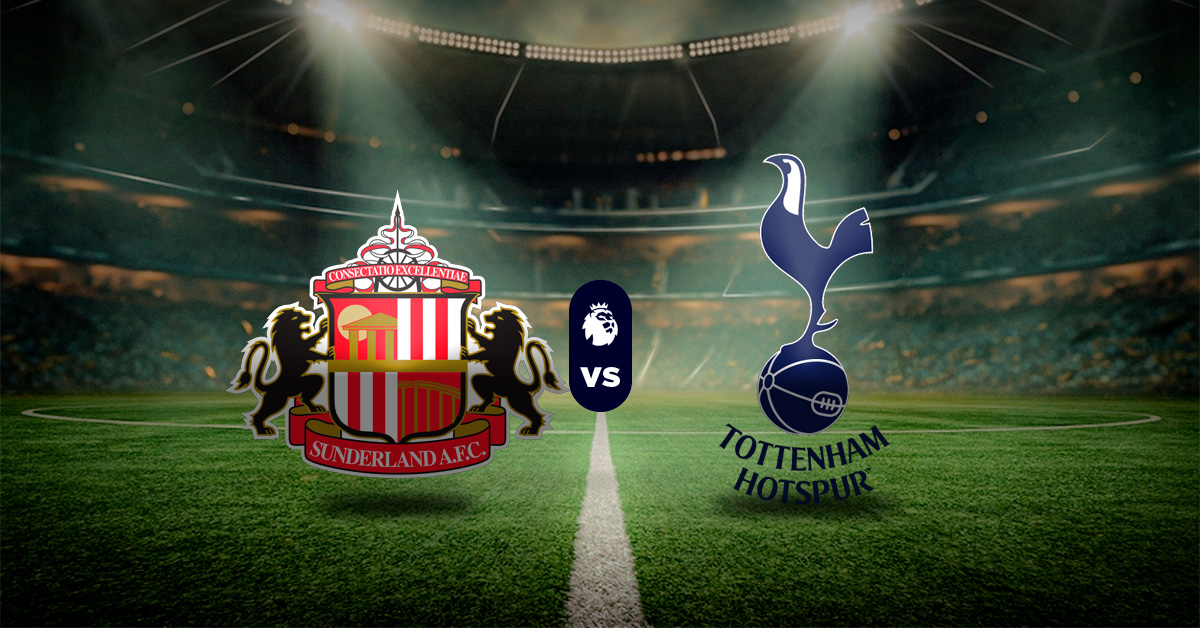 Uno de los primeros duelos del domingo 12 de abril será el de Sunderland vs Tottenham, en la jornada 32 de la Premier League.