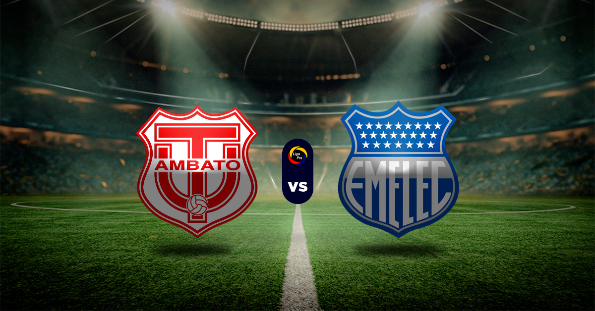 El segundo duelo de este martes 21 de abril será el de Técnico Universitario vs Emelec, en la jornada 10 de la LigaPro.