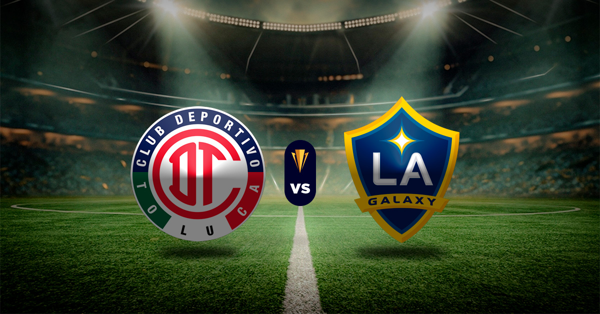 El último duelo de ida de cuartos de final de la Concacaf Champions Cup será el Toluca vs LA Galaxy, este miércoles 8 de abril.