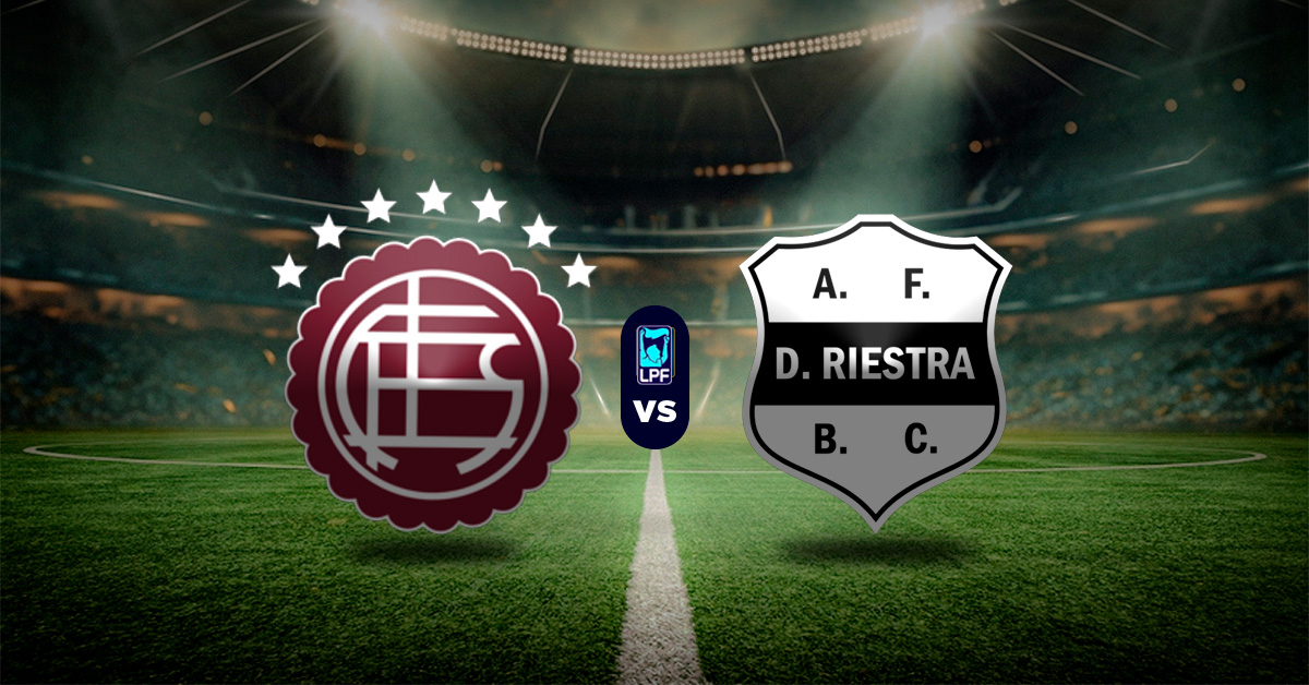 Pronósticos Lanús vs Deportivo Riestra – cuotas liga argentina de futbol