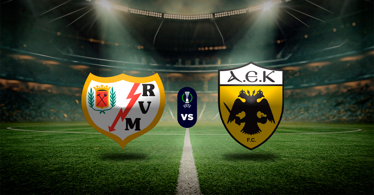 Pronóstico Rayo Vallecano vs AEK Atenas - resultados conference league