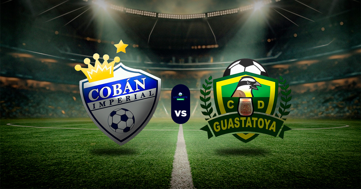 Pronóstico Cobán Imperial vs Guastatoya - Apuestas guatemala liga nacional hoy
