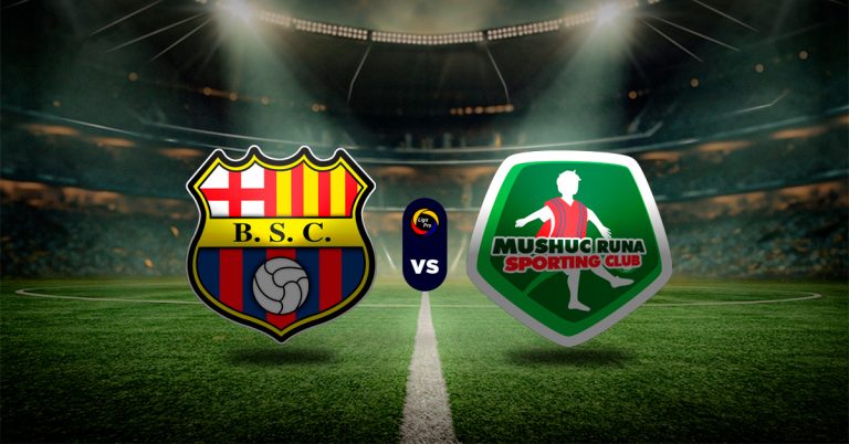 Pronóstico Barcelona SC vs Mushuc Runa – cuotas liga de ecuador hoy