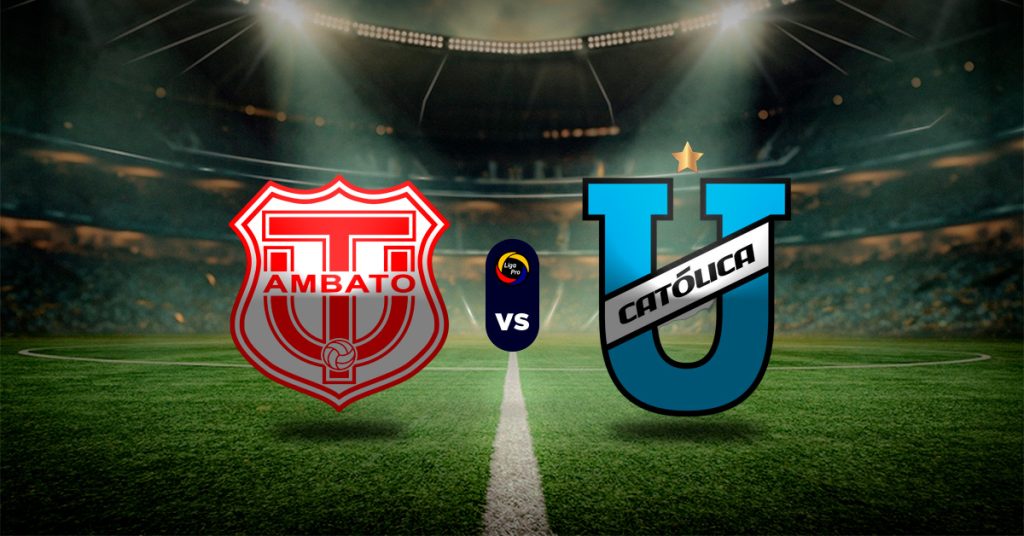 Pronóstico Técnico Universitario vs U. Católica - partidos de serie a de ecuador