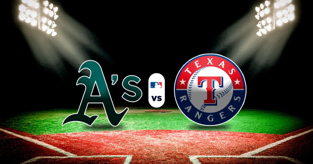 Pronóstico datos mlb hoy: Athletics vs Rangers –  cuotas las mayores mlb