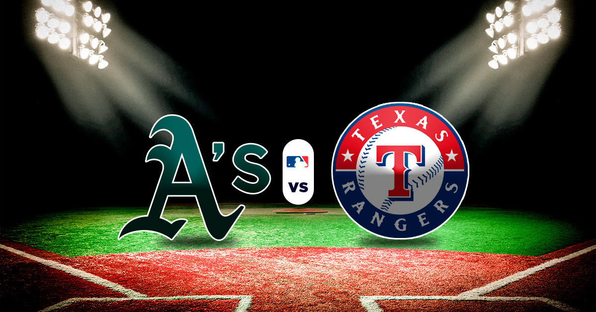 Pronóstico datos mlb hoy: Athletics vs Rangers –  cuotas las mayores mlb