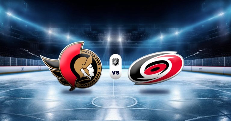 Pronóstico NHL: Senators vs Hurricanes - resultados nhl de hoy