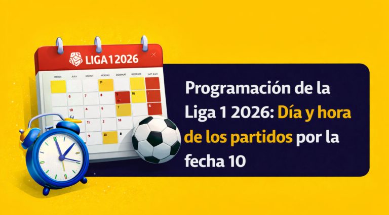 Programación Liga 1 Perú
