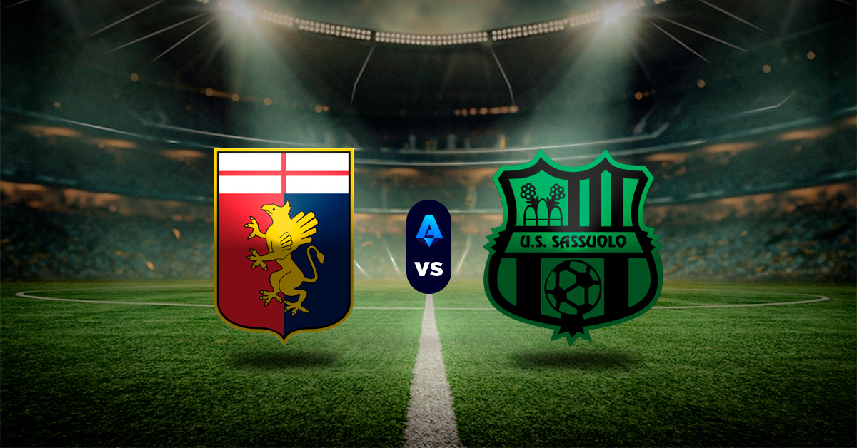 Pronóstico Serie A: Genoa vs Sassuolo - Apuestas liga italiana calcio hoy