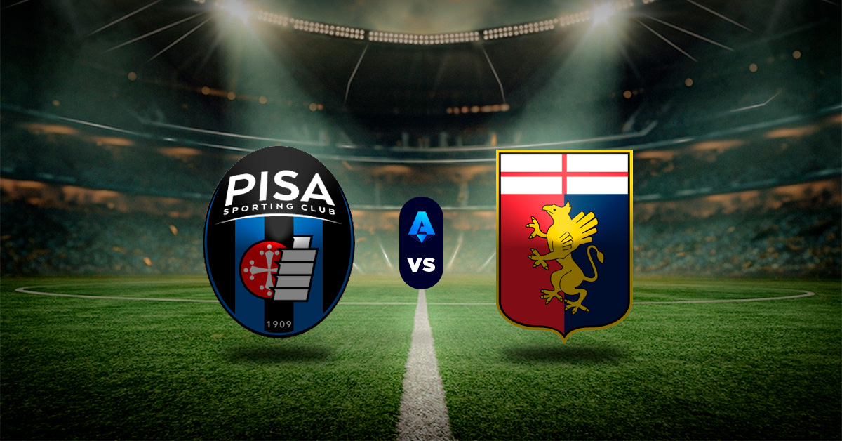 Pronóstico Pisa vs Genoa – Datos posiciones serie a