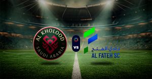 Otro de los choques de este jueves 21 de mayo será el de Al-Kholood vs Al-Fateh, en la jornada 34 de la Liga Profesional Saudí.