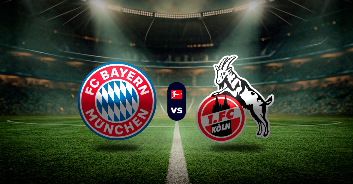 Otro de los choques de este sábado 16 de mayo será el de Bayern Múnich vs Colonia, en la jornada 34 de la Bundesliga.