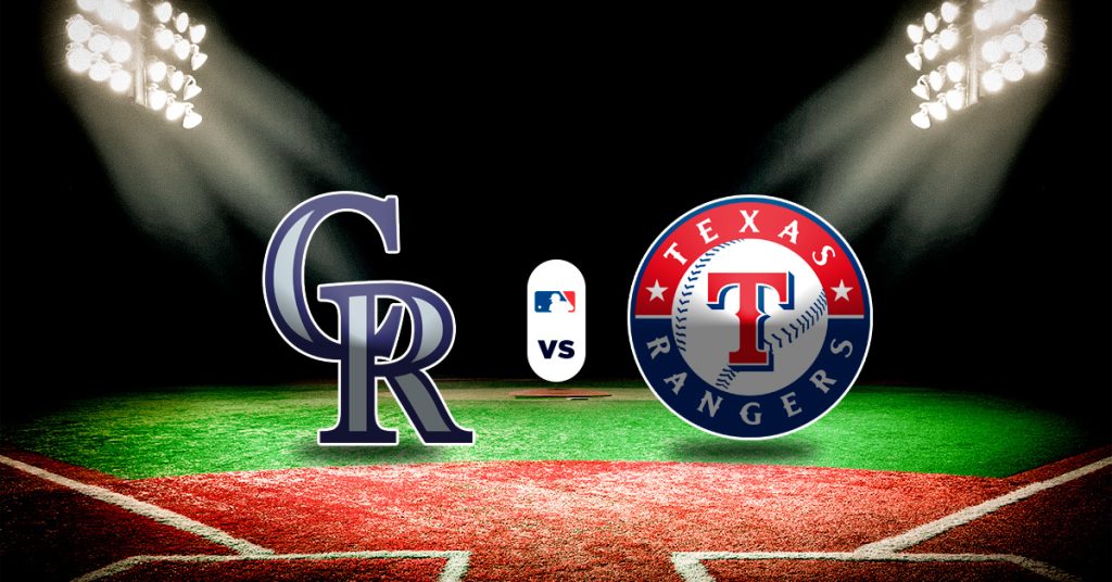 Pronóstico Rockies vs Rangers - mlb hoy en vivo