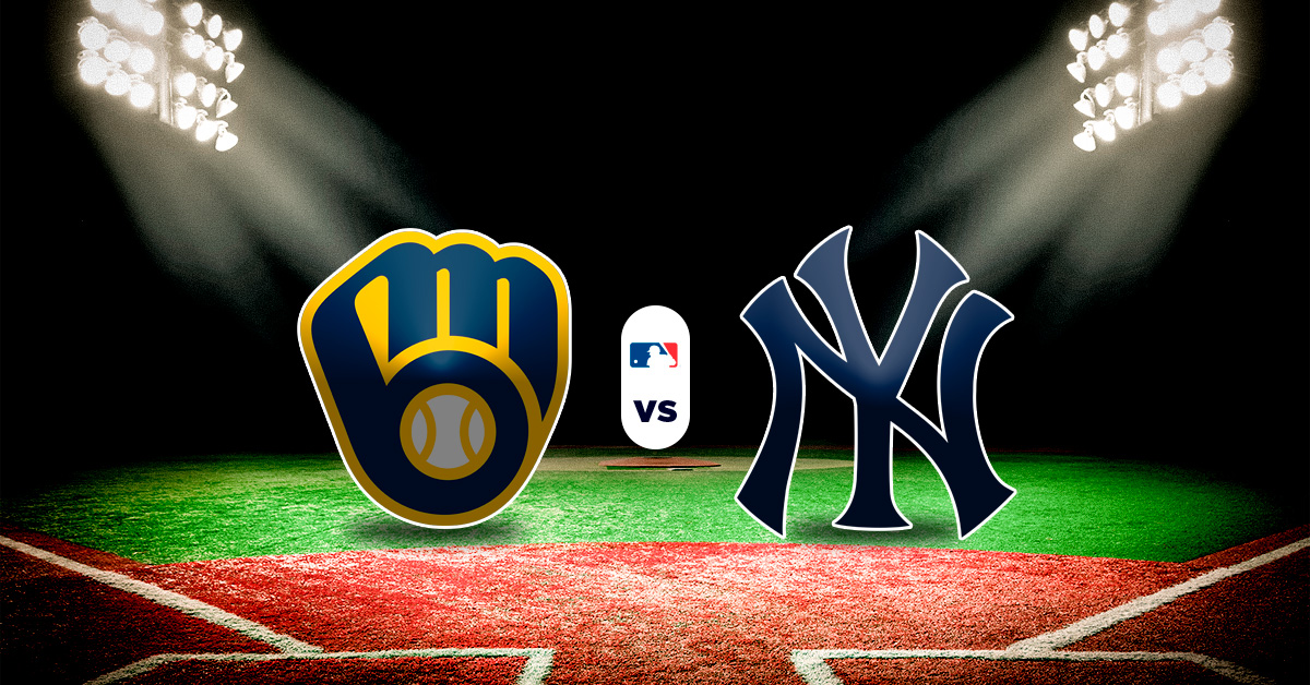 Pronóstico Brewers vs Yankees | mlb resultados hoy