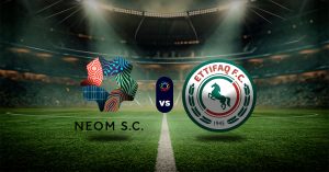 Otro gran duelo de esta jornada 34 de la Liga Profesional Saudí será Neom SC vs Al-Ettifaq, este jueves 21 de mayo.