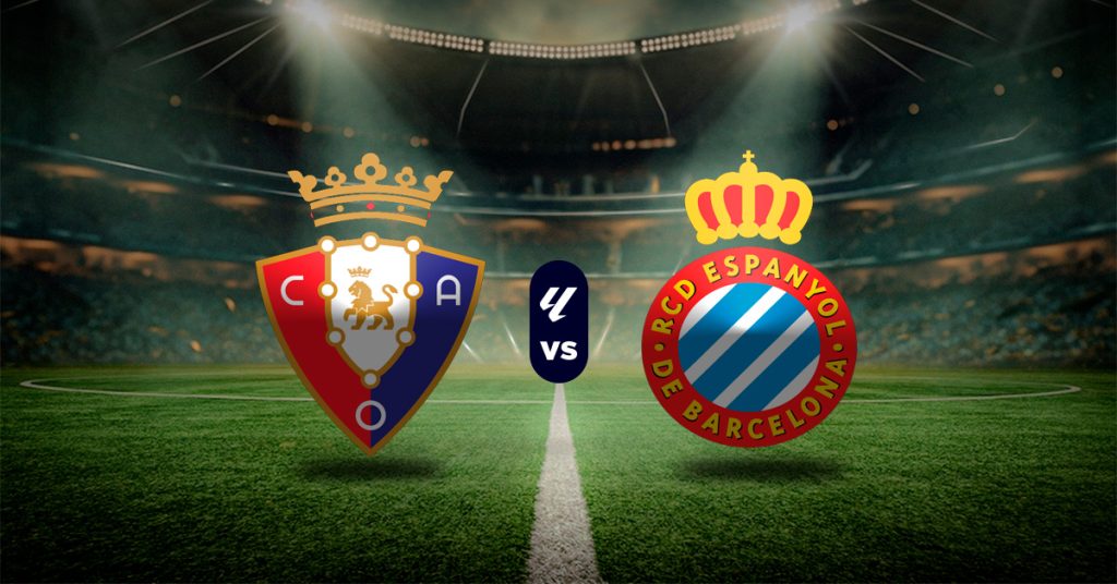 Otro de los duelos del domingo 17 mayo será el de Osasuna vs Espanyol, que se disputará en la jornada 37 de LaLiga.