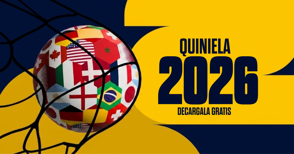 Quiniela 2026 descárgala gratis en masterbets365 pronostica y juega