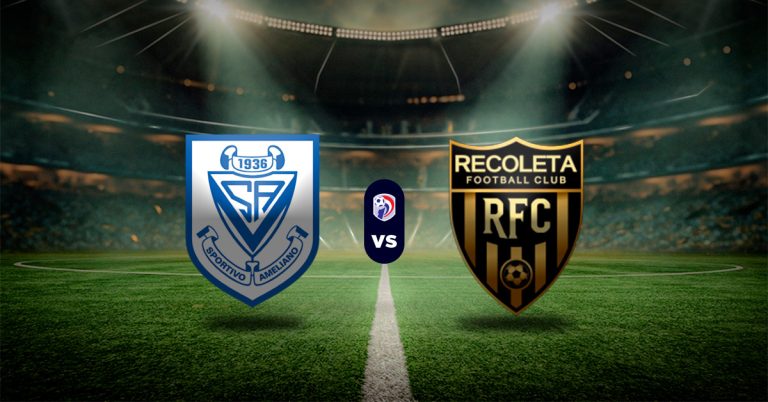 El penúltimo choque de esta jornada 20 de la Liga Paraguaya será el Sportivo Ameliano vs Recoleta, este lunes 11 de mayo.