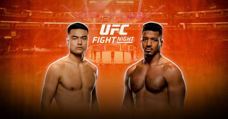 El evento coprincipal de este sábado 30 de mayo será el de Zhang Mingyang vs Alonzo Menifield, en la jornada de la UFC.