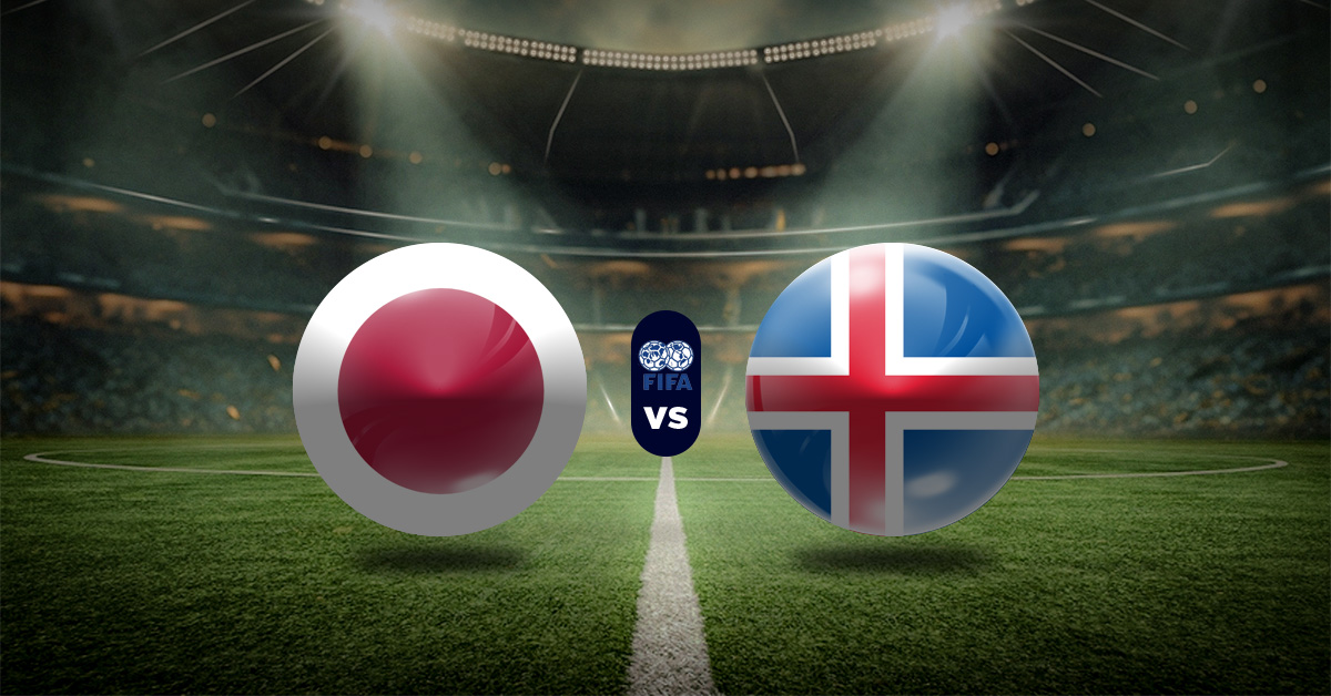 Pronóstico Japón vs Islandia - Datos amistosos internacionales hoy