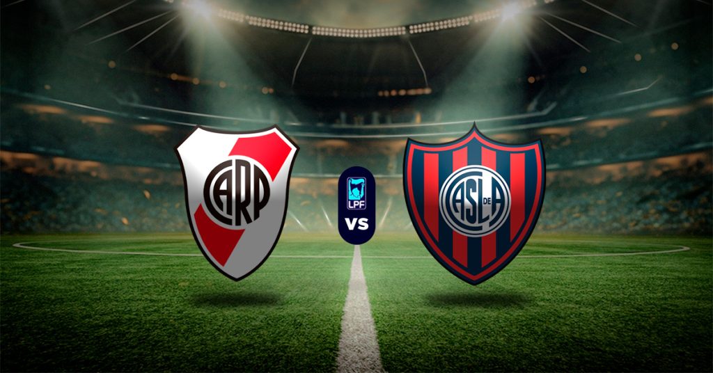 Pronóstico River Plate vs San Lorenzo - Resultados liga argentina