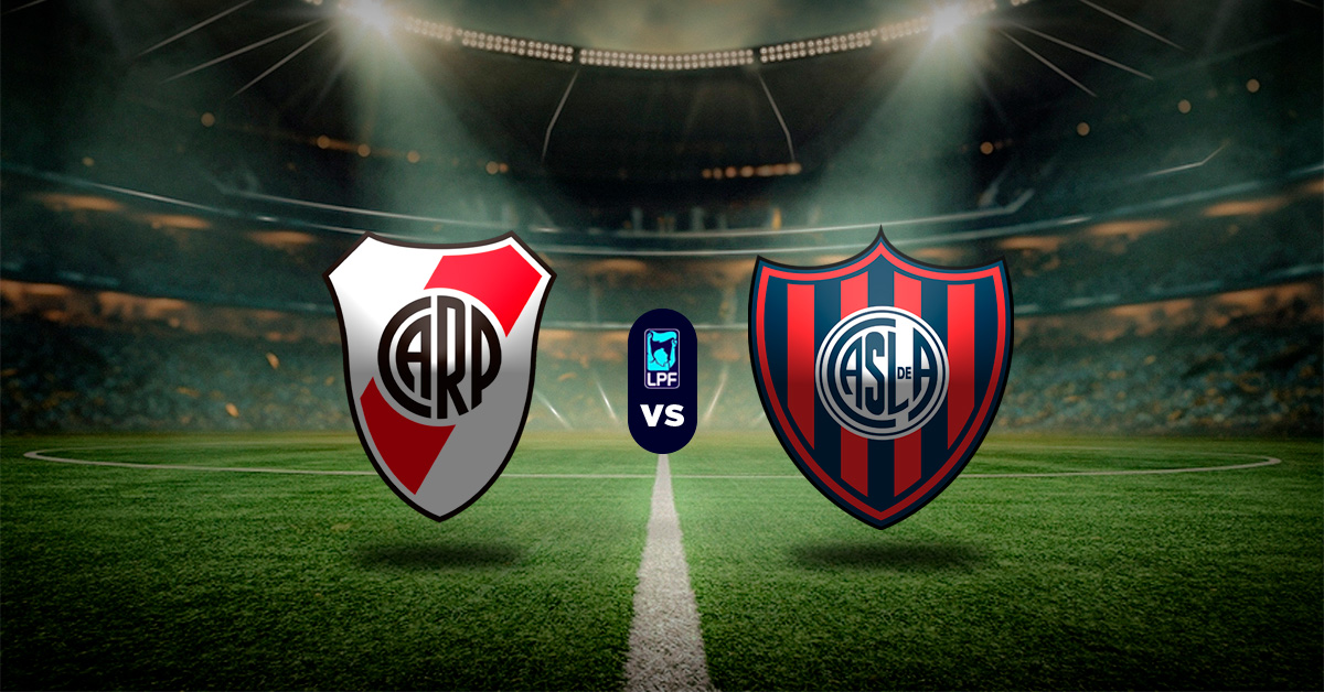 Pronóstico River Plate vs San Lorenzo - Resultados liga argentina