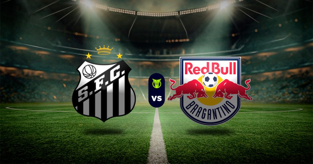 Pronóstico Santos vs Bragantino - campeonato brasileño de serie a