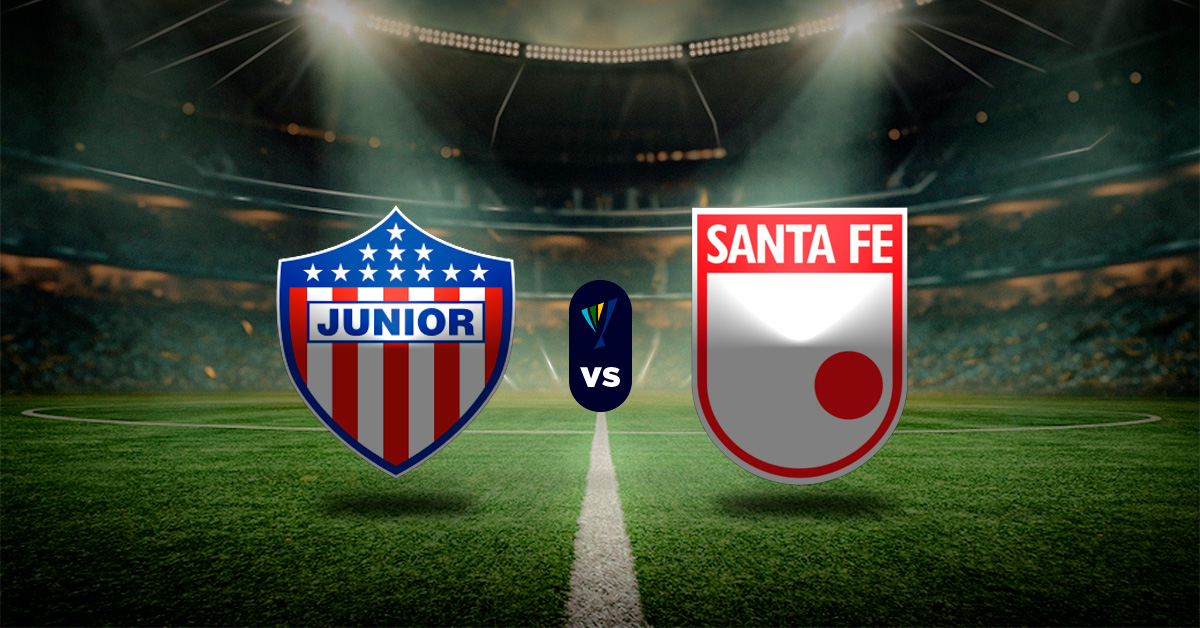 Pronóstico Junior vs Santa Fe - Datos Primera A Colombia
