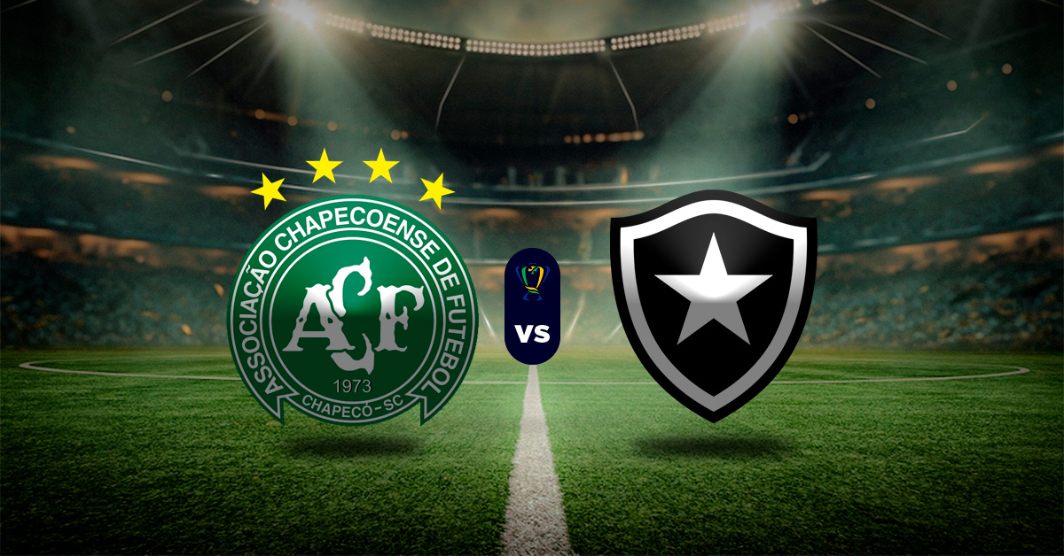 Pronóstico Chapecoense vs Botafogo - apuestas brasil copa do brasil