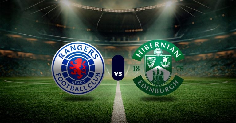 Pronóstico Rangers vs Hibernian - Resultados liga escocia hoy