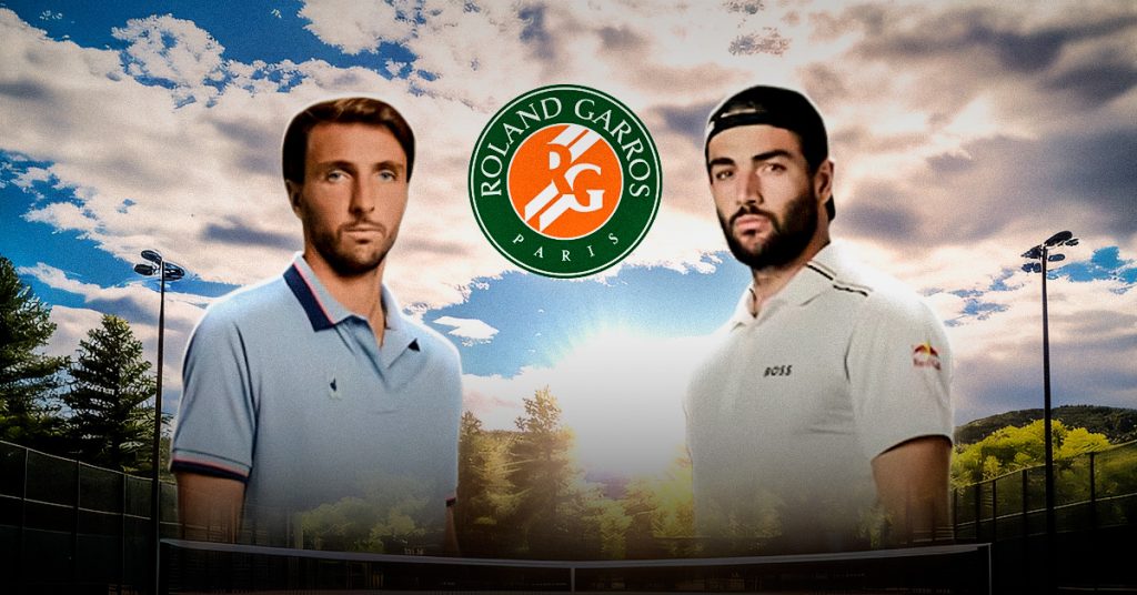 Pronóstico Arthur Rinderknech vs Matteo Berrettini - resultados roland garros