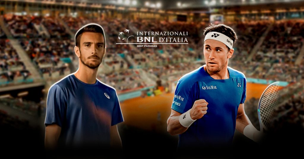 Pronóstico Lorenzo Musetti vs Casper Ruud | atp ranking live - datos roma open en vivo