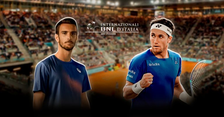 Pronóstico Lorenzo Musetti vs Casper Ruud | atp ranking live - datos roma open en vivo
