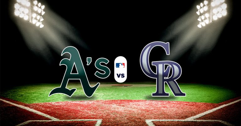 El penúltimo juego de este viernes 12 de junio será el de Athletics vs Rockies, en la nueva jornada de la MLB.