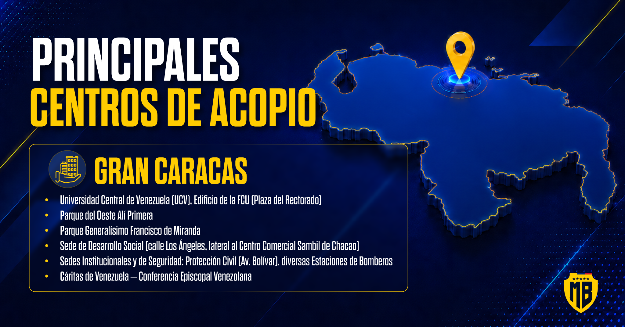 Masterbets-centro de acopio-unidos por venenzuela 