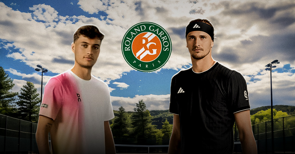Este domingo 7 de junio se disputará la gran final de Roland Garros, en la que se medirán Cobolli vs Zverev.