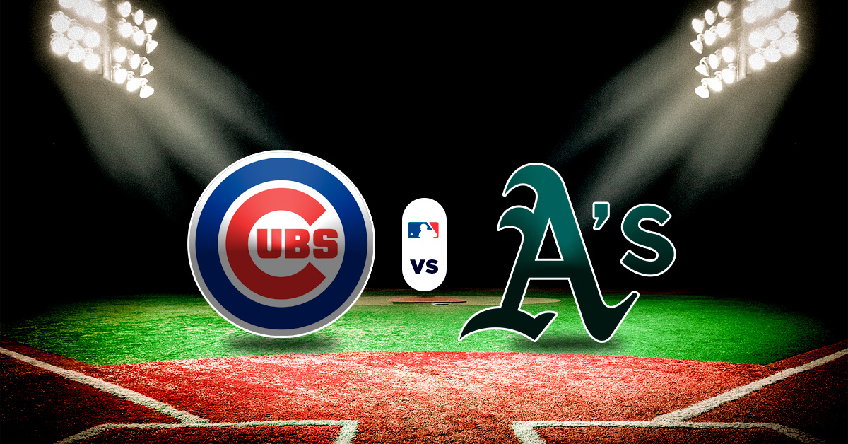 Uno de los últimos duelos de este jueves 4 de junio lo protagonizarán Cubs vs Athletics, en la jornada de la MLB.