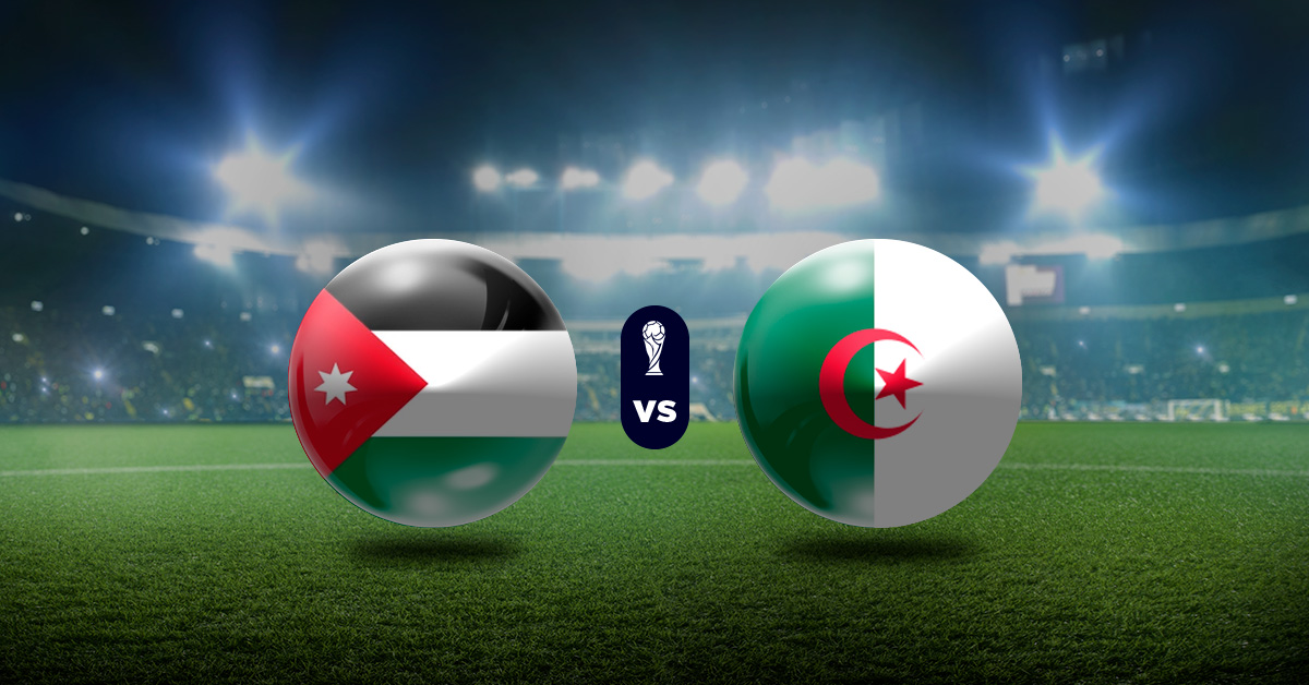El último duelo del lunes 22 de junio será el de Jordania vs Argelia, en la jornada 2 del Campeonato Internacional 2026.