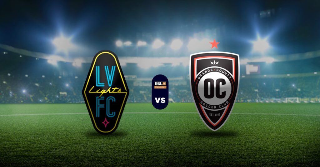 El penúltimo duelo de este sábado 20 de junio será el de Las Vegas Lights vs Orange County SC, en la jornada de la USL Championship.
