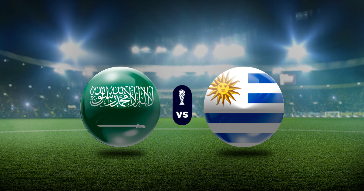 Pronóstico Arabia Saudita vs Uruguay | Campeonato Internacional de fútbol 2026