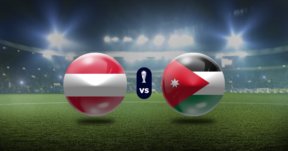 Pronóstico Austria vs Jordania - Campeonato Internacional de Fútbol 2026