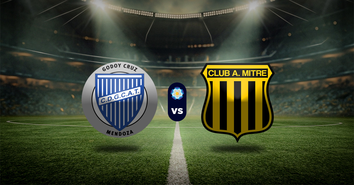 Pronóstico Godoy Cruz vs CA Mitre - partidos de primera nacional