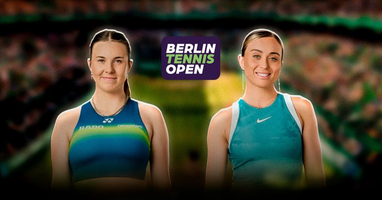 El segundo choque de cuartos de final del WTA Berlín será el de Noskova vs Badosa, este viernes 19 de junio.
