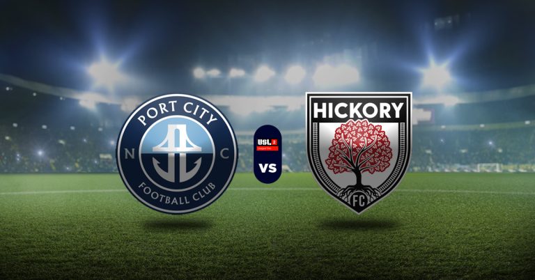 Otro de los primeros juegos de esta jornada 8 de la USL League Two será el Port City FC vs Hickory FC, este miércoles 17 de junio.