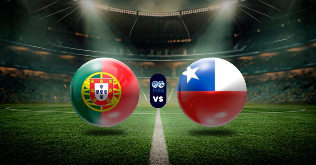 Otro de los choques del sábado 6 de junio será el de Portugal vs Chile, en la jornada de Amistosos Internacionales.