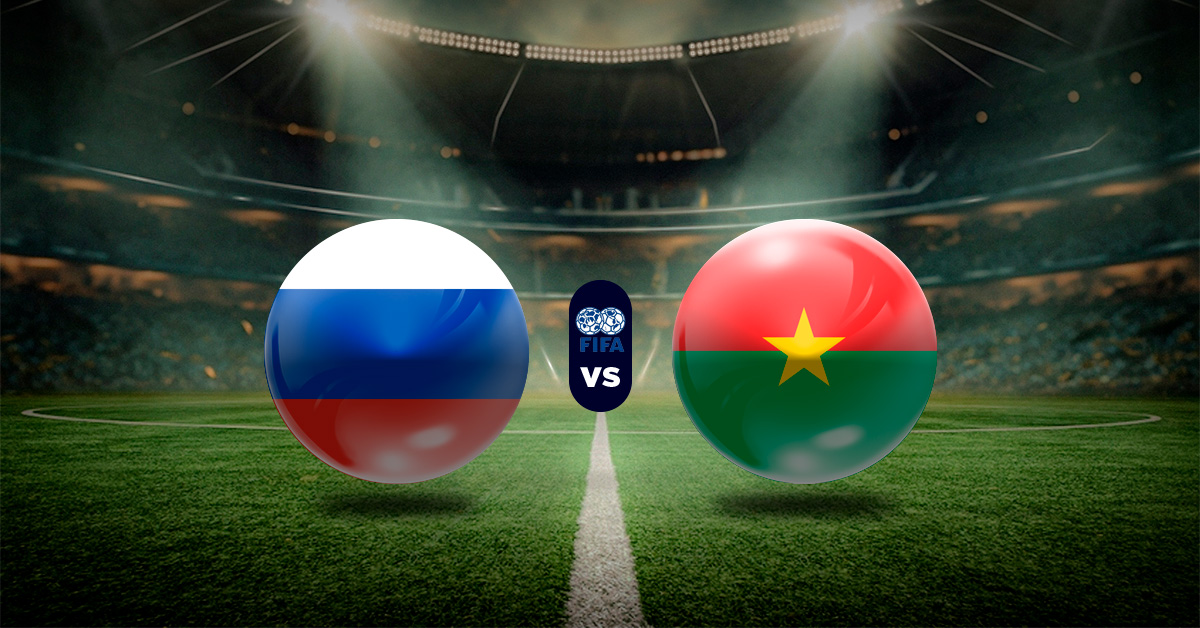 Este viernes 5 de junio jugarán Rusia vs Burkina Faso, que será otro los Amistosos Internacionales de este día.