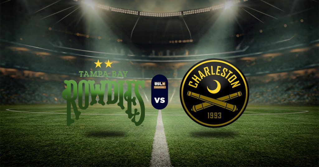 El primer duelo de este miércoles 10 de junio será el de Tampa Bay Rowdies vs Charleston Battery, en la jornada 13 de la USL Championship.